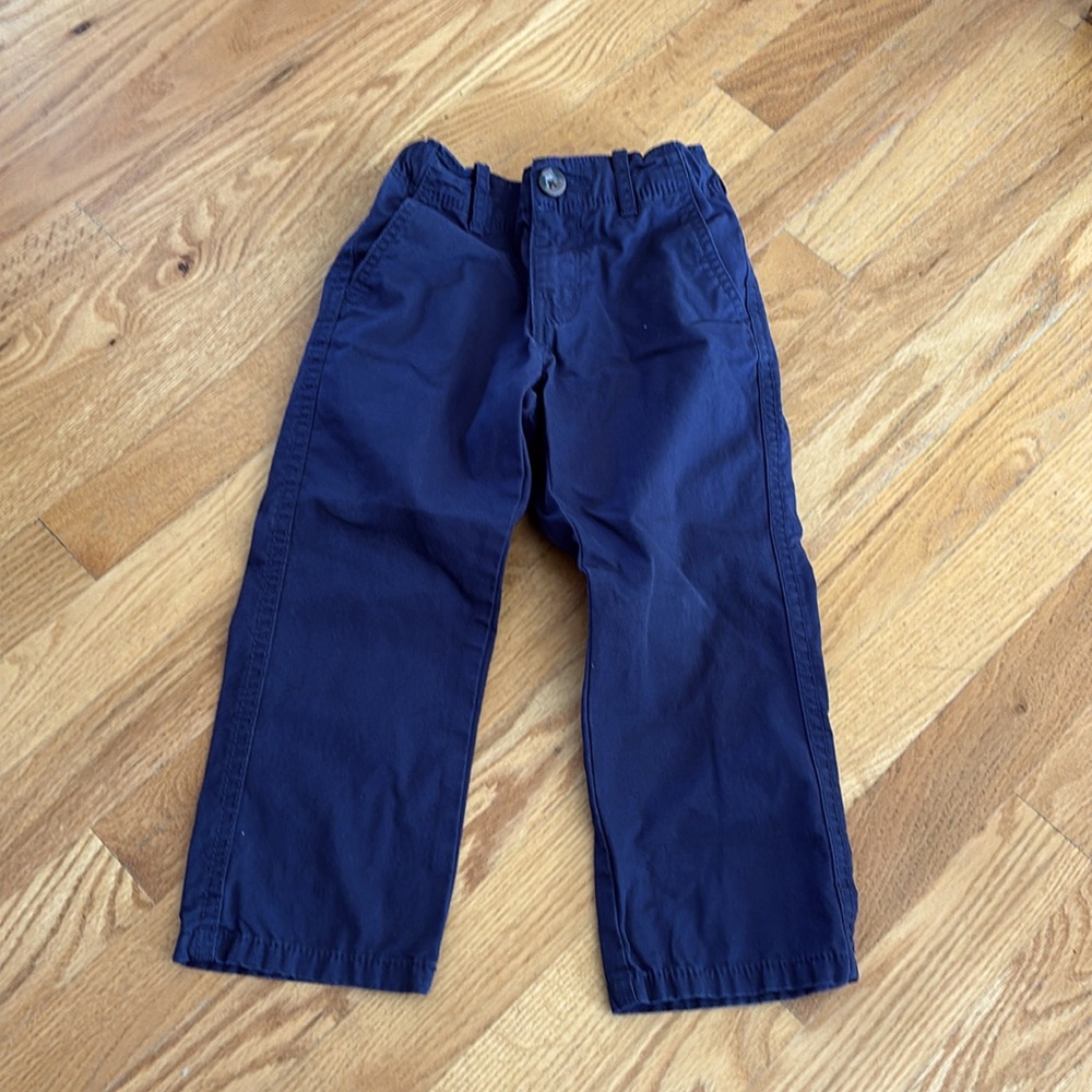 Navy Flat Front Pants (Size 3T)